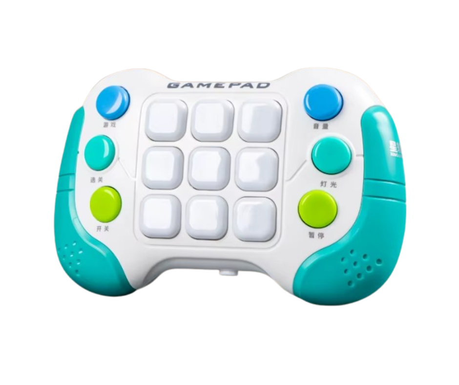 Juego de rompecabezas portátil de empuje rápido: juguete interactivo de descompresión para niños