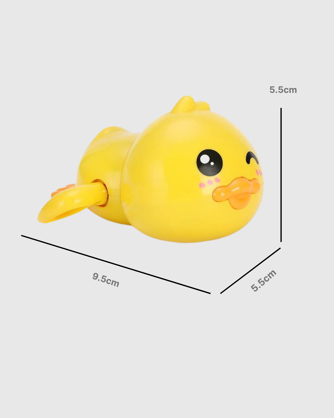 OkapiGlow™ Wind-Up Splash Duck Bath Toy