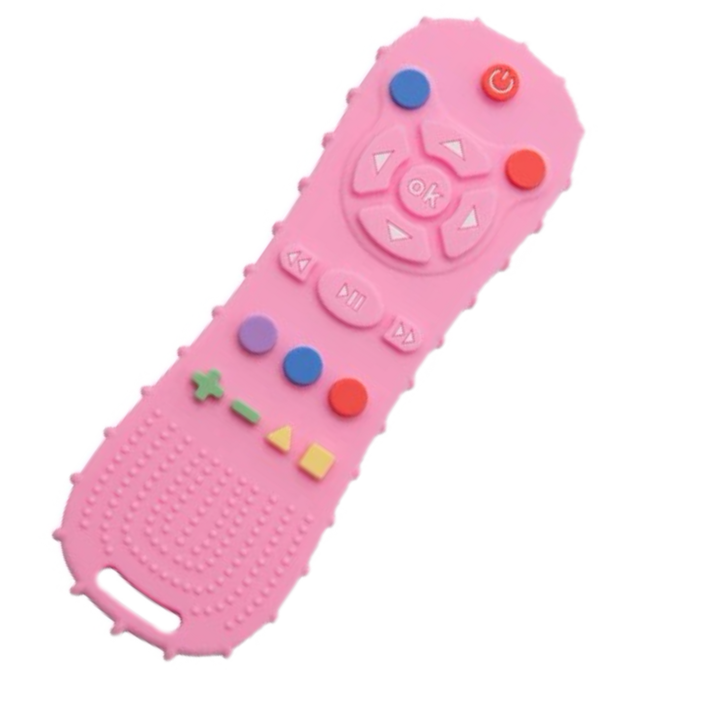 Remote Silicone Baby Teether – Fun, Familiar & Soothing