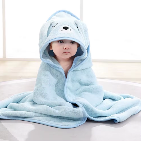 Baby Hooded Towel – Soft Animal Design