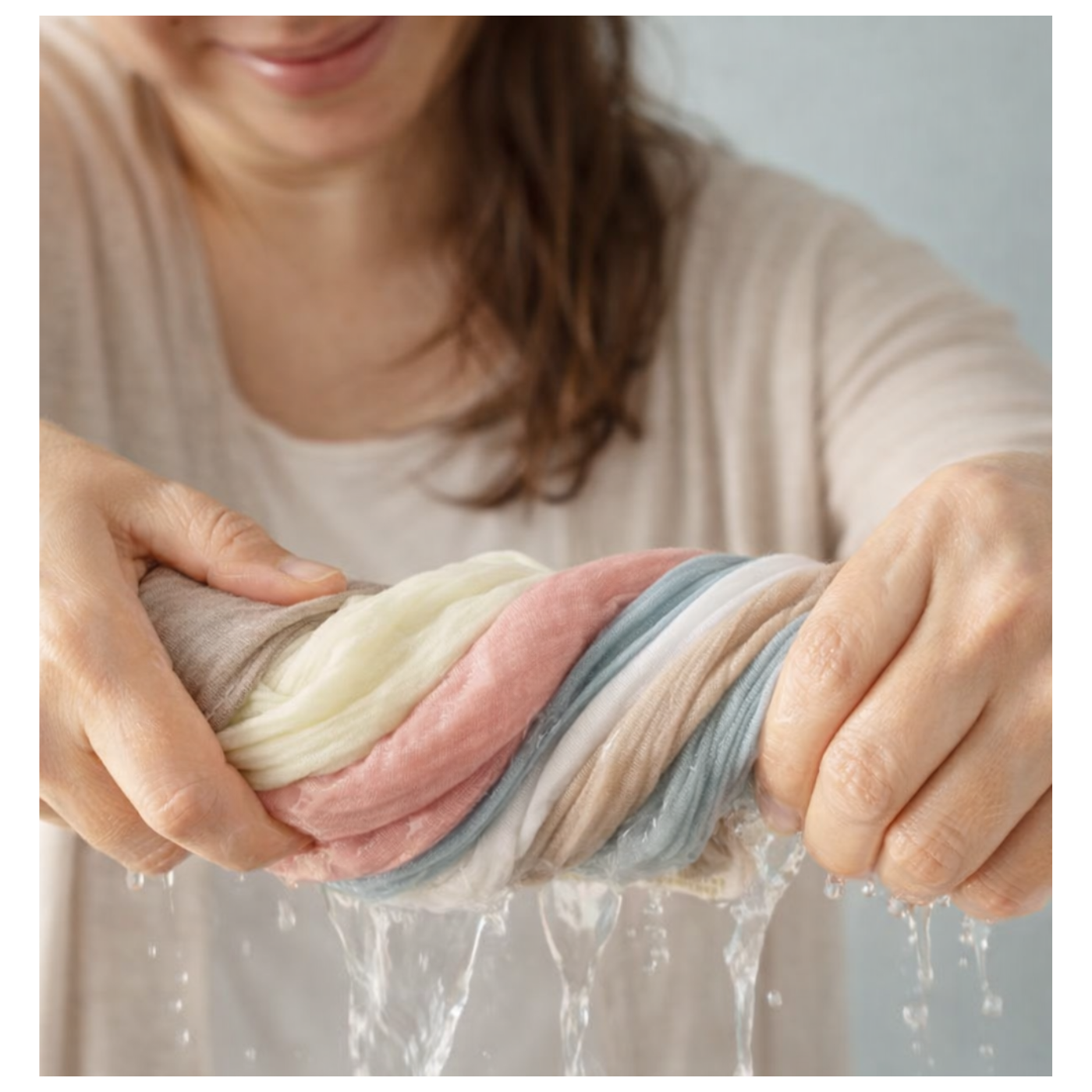 Organic Cotton Crepe Baby Bib – Soft Absorbent Feeding Bib