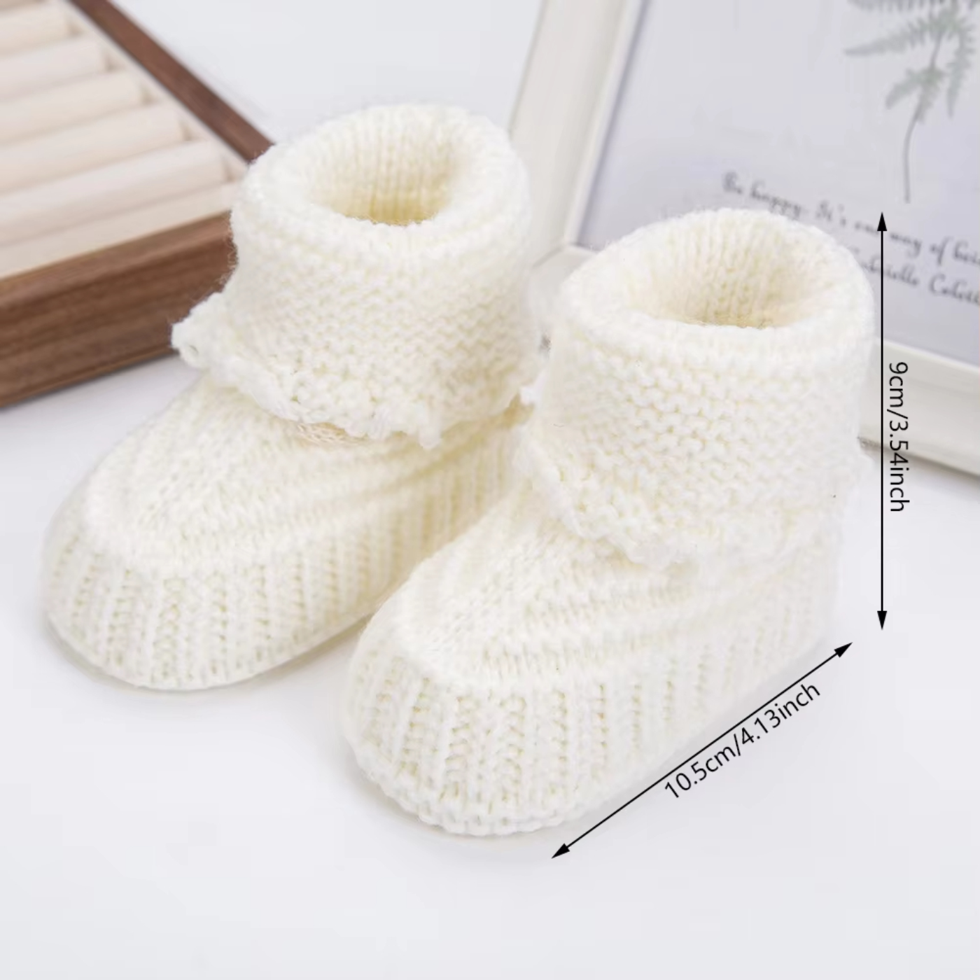 Soft Knit Baby Booties – Gentle Warmth for Little Feet