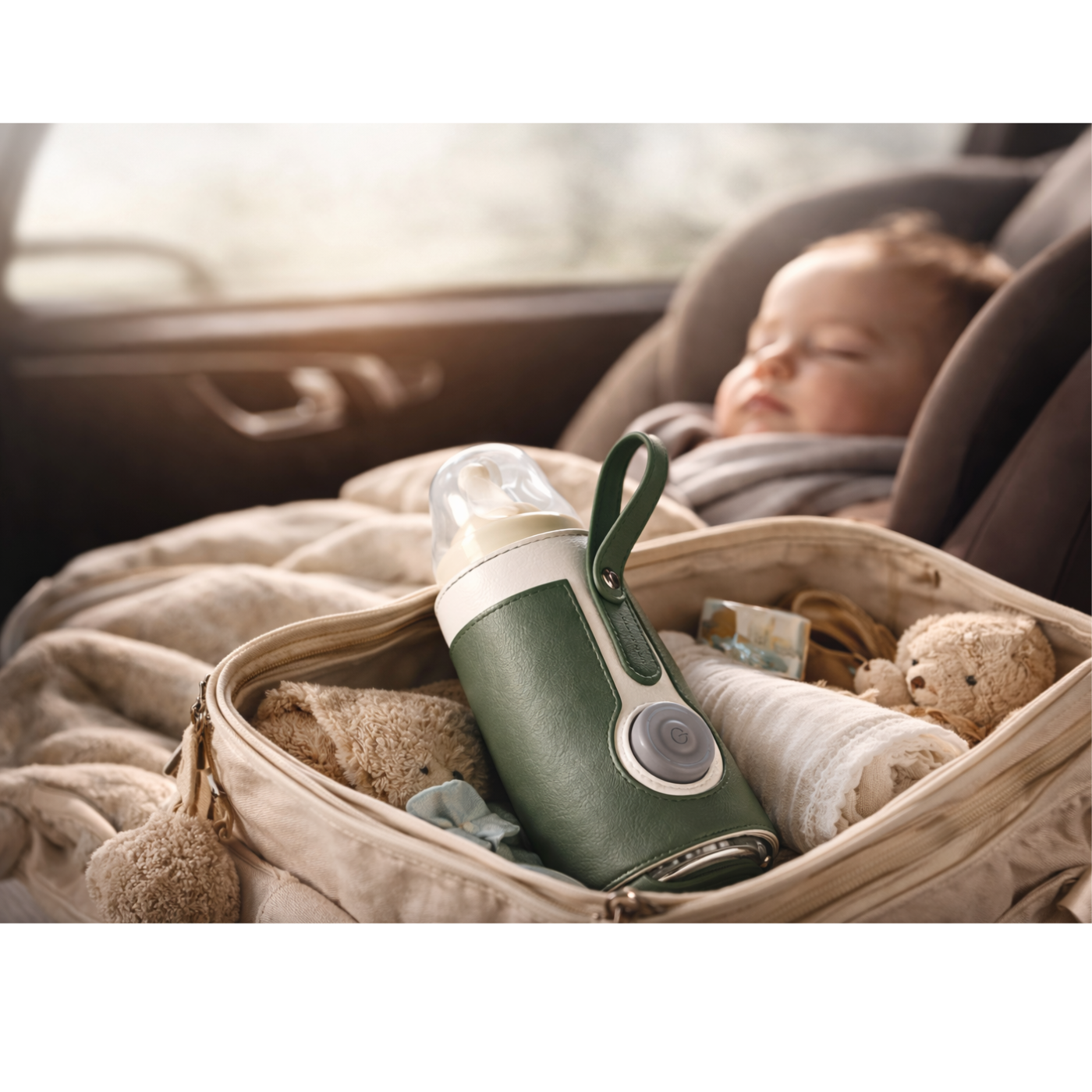 Portable Baby Bottle Warmer – USB Travel Milk Heater