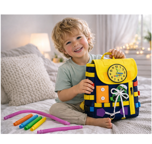 Montessori Felt Backpack – Learn, Pack, Play!