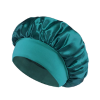 OkapiGlow™ Luxury Double-Layer Satin Baby Sleep Bonnet – Gentle Hair Protection