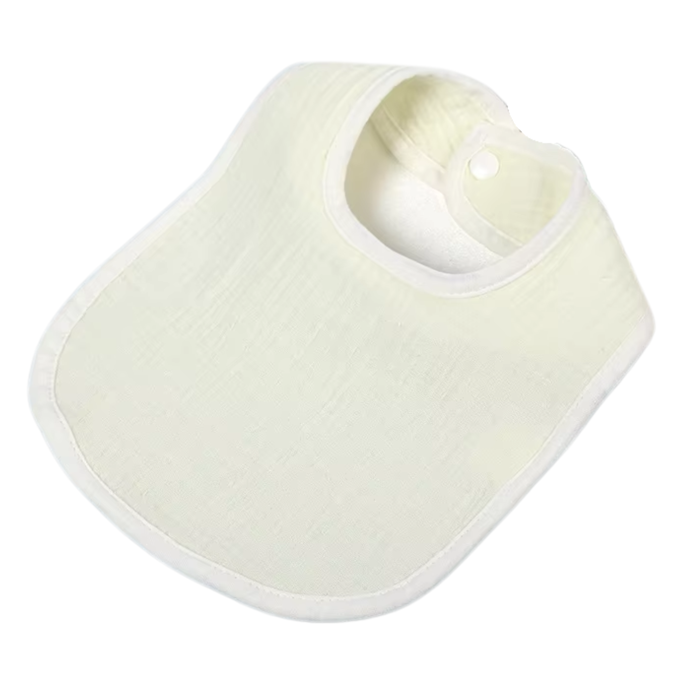 Organic Cotton Crepe Baby Bib – Soft Absorbent Feeding Bib