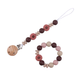 OkapiGlow™ BloomBead Pacifier Clip & Teether Set – Food-Grade Silicone & Beechwood