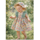 FloraBloom™ Baby Girl Dress & Sun Hat Set – Soft Cotton Summer Outfit
