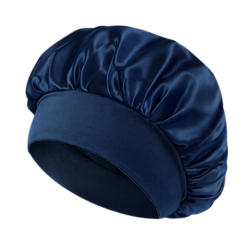 OkapiGlow™ Luxury Double-Layer Satin Baby Sleep Bonnet – Gentle Hair Protection