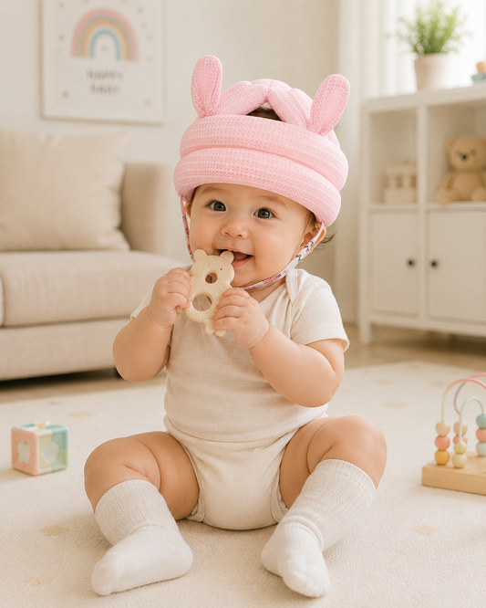 Baby Safety Helmet – Adjustable Head Protection for Crawling & Walking