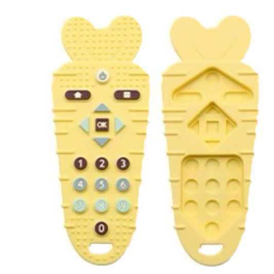 Silicon Baby Teething Carrot Remon Toy