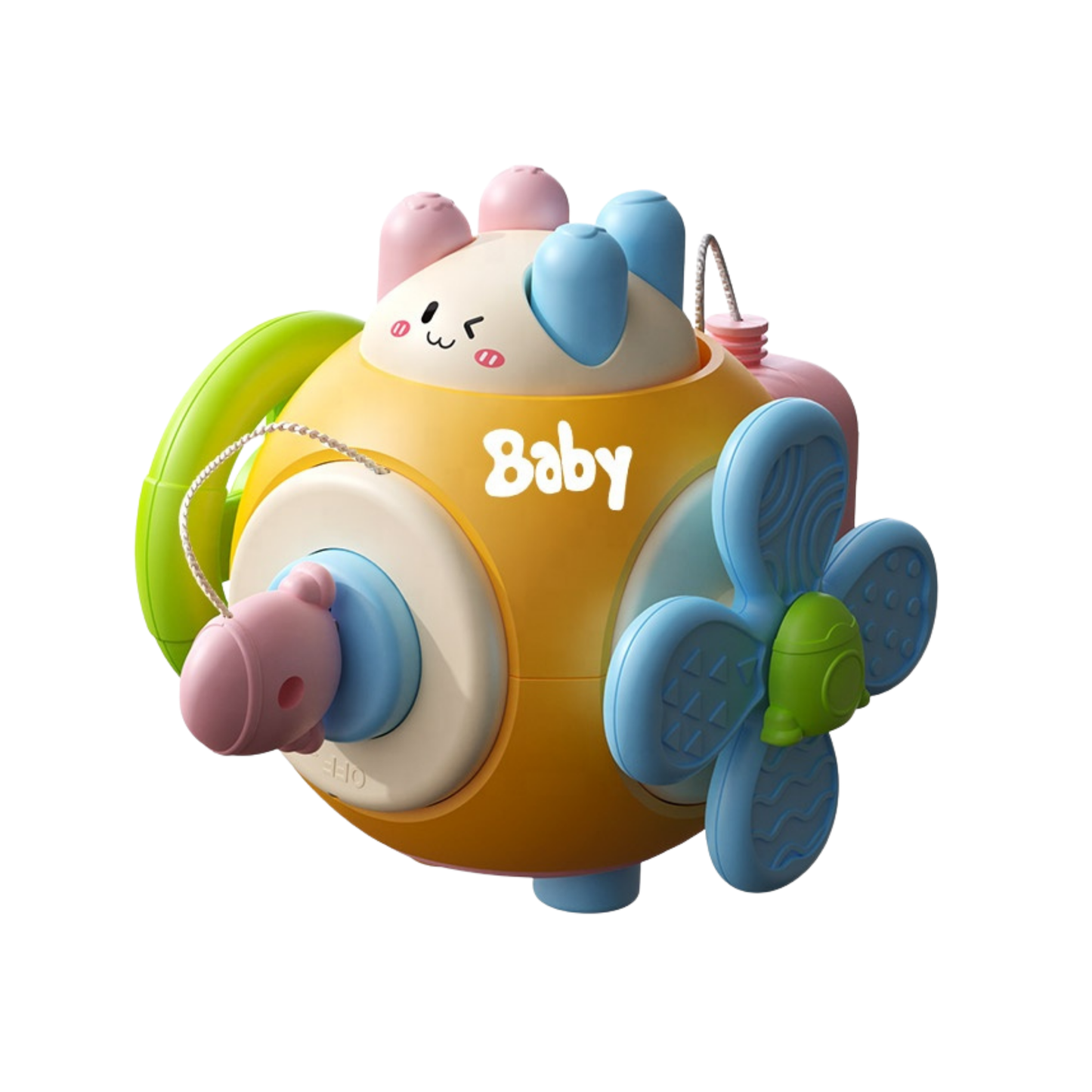 Pelota de actividades Montessori para bebés: juguete sensorial de aprendizaje temprano para niños de más de 12 meses