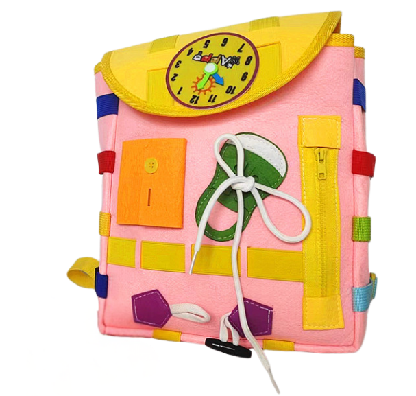 Montessori Felt Backpack – Learn, Pack, Play!