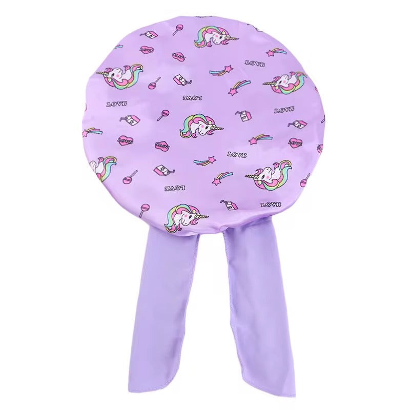 Satin Baby Bonnet with Adjustable Bow Straps