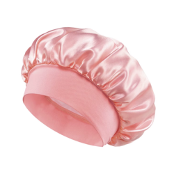 OkapiGlow™ Luxury Double-Layer Satin Baby Sleep Bonnet – Gentle Hair Protection
