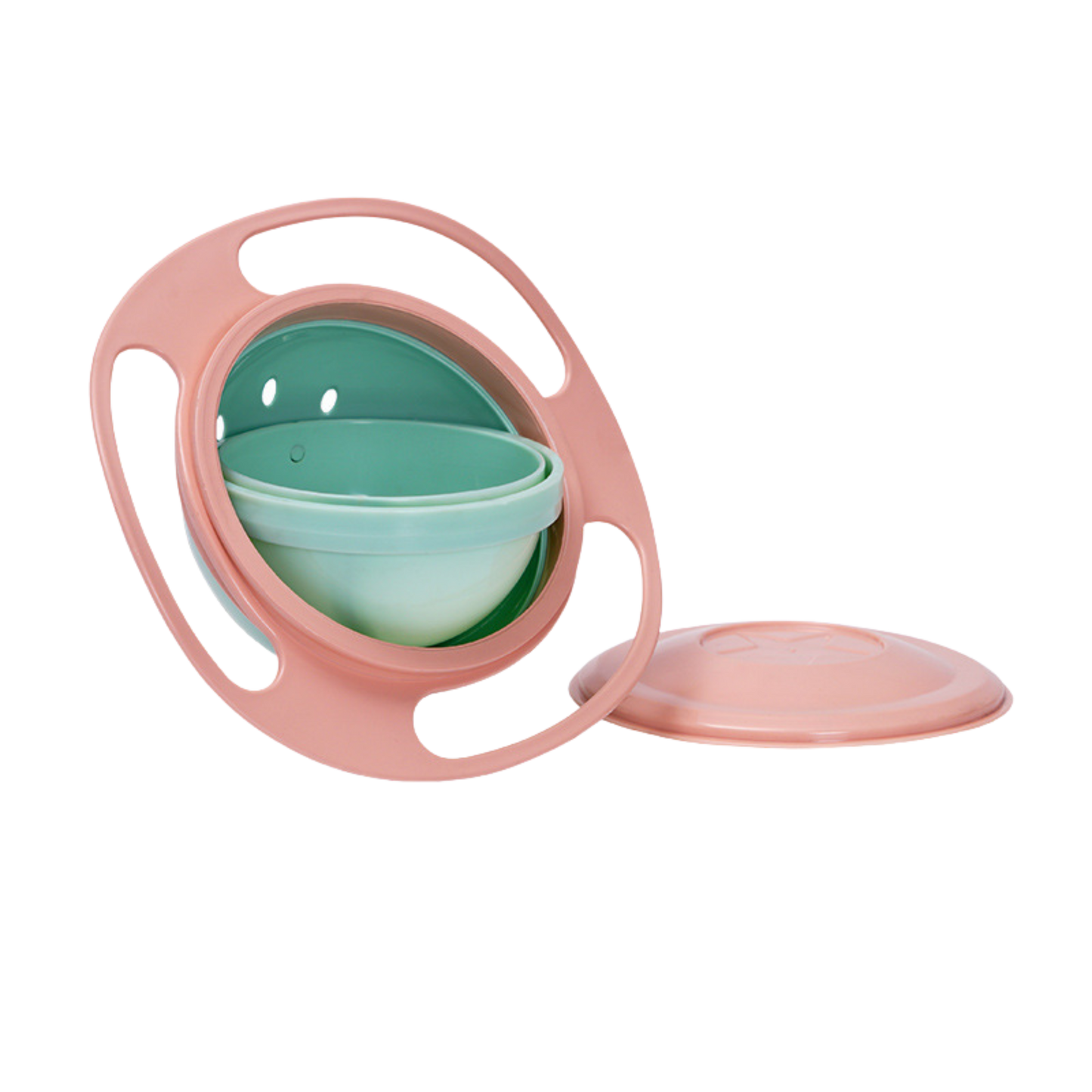 Baby Gyro Bowl – The Spill-Proof Snack Saver!