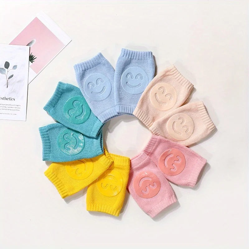 Genouillères antidérapantes pour bébé rampant