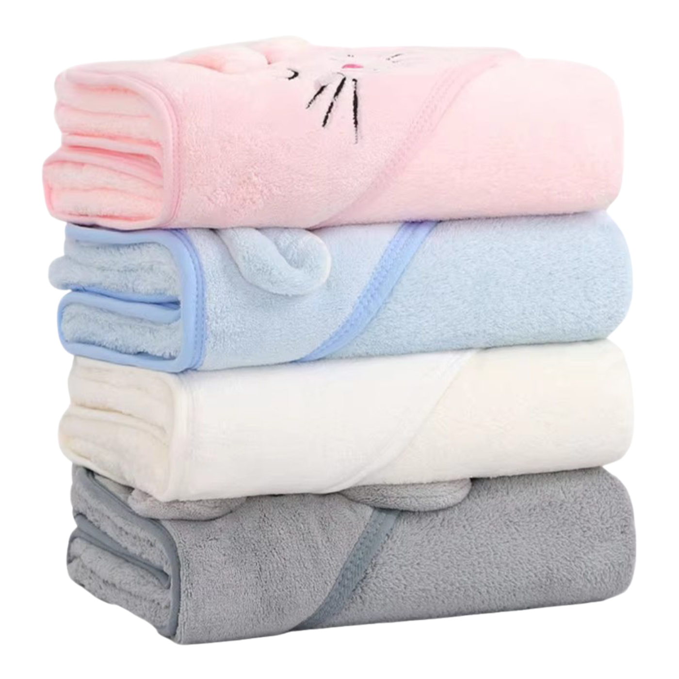 Baby Hooded Towel – Soft Animal Design