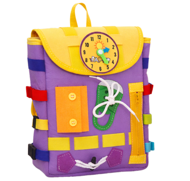 Montessori Felt Backpack – Learn, Pack, Play!
