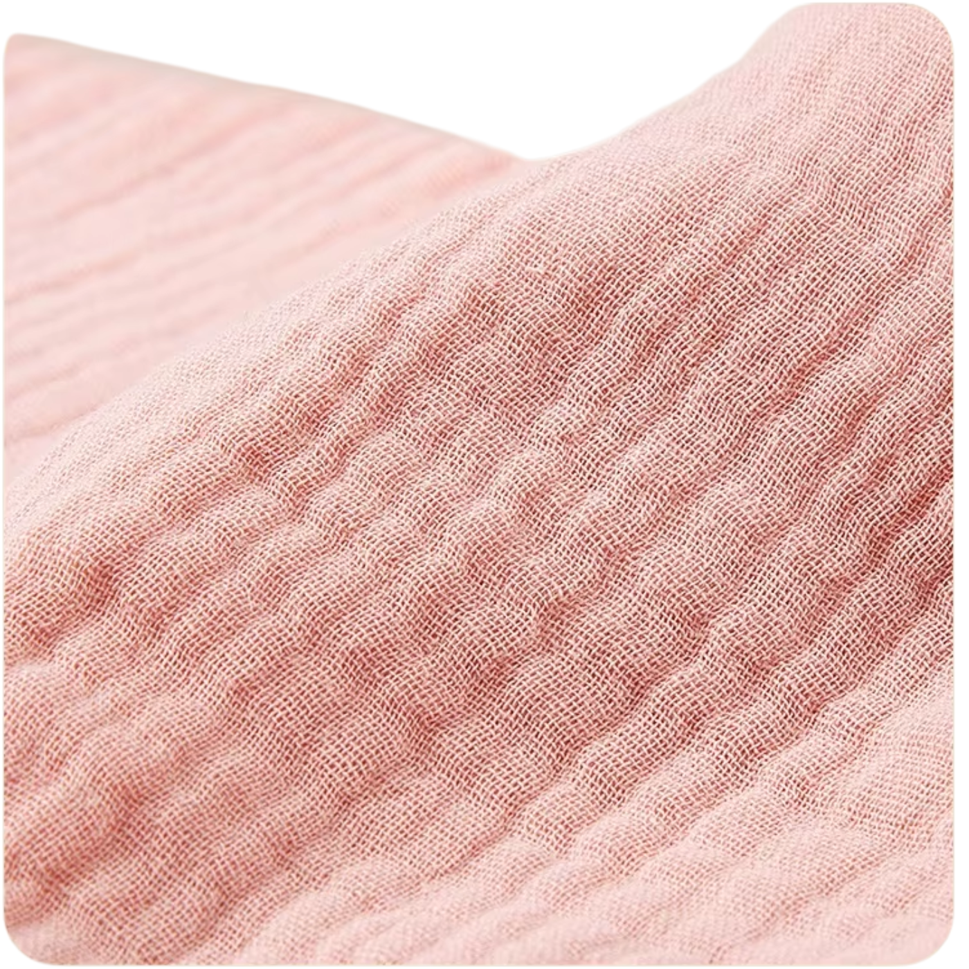 Organic Cotton Crepe Baby Bib – Soft Absorbent Feeding Bib