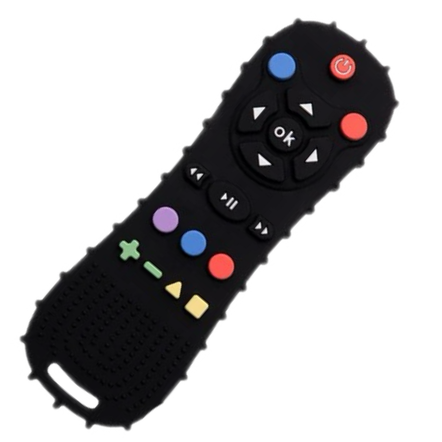 Remote Silicone Baby Teether – Fun, Familiar &amp; Soothing