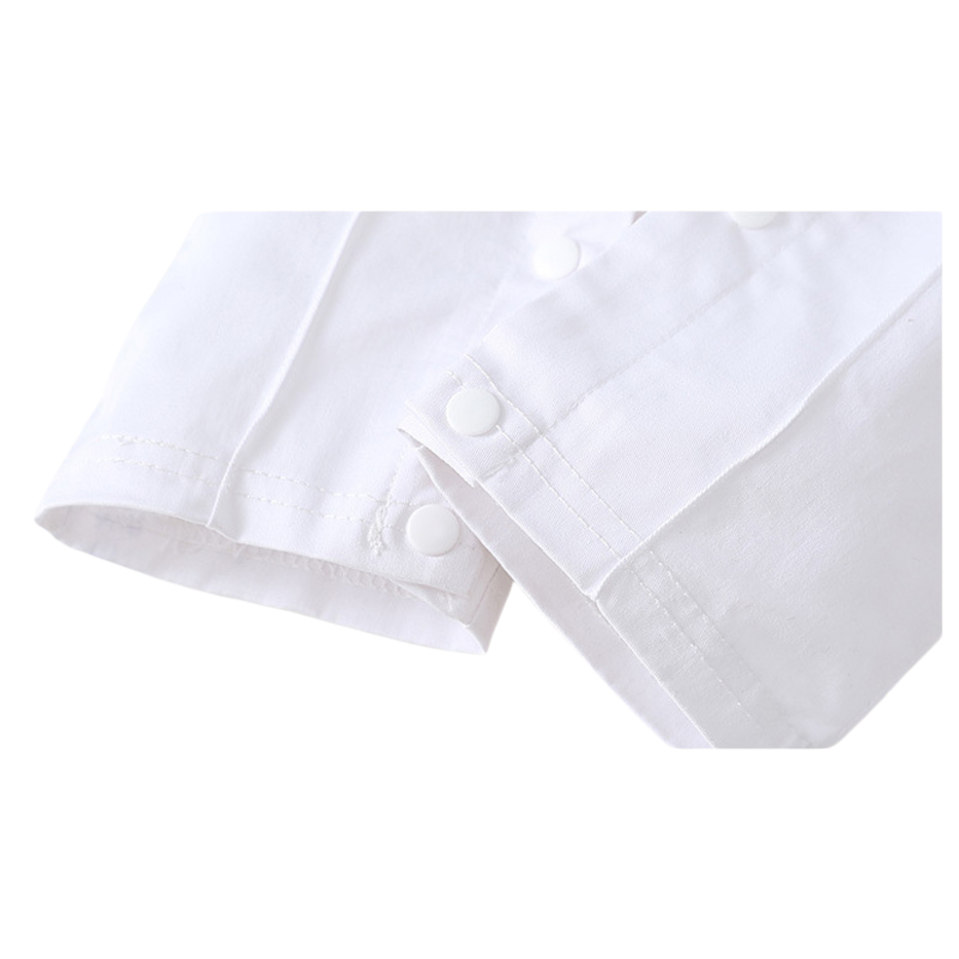 OkapiGlow Heirloom Baptism Romper Set – White Baby Formal Suit with Blazer (0–12 Months)