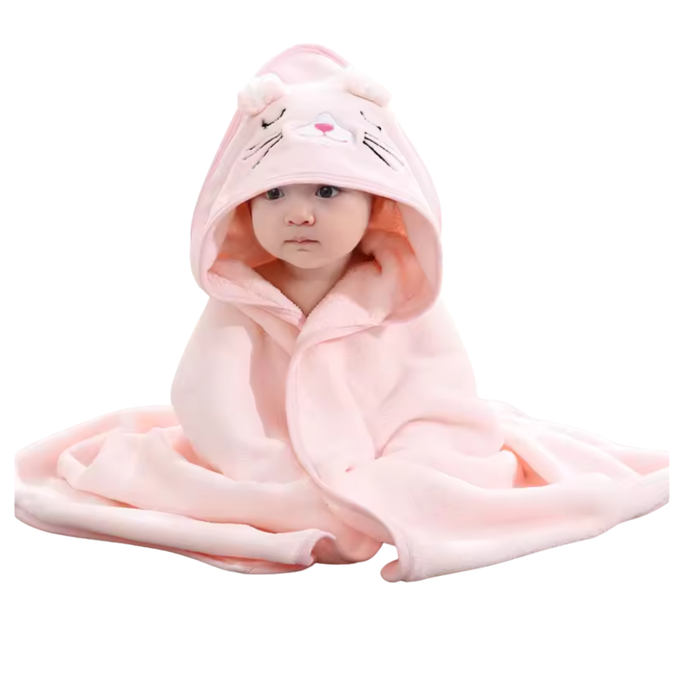 Baby Hooded Towel – Soft Animal Design