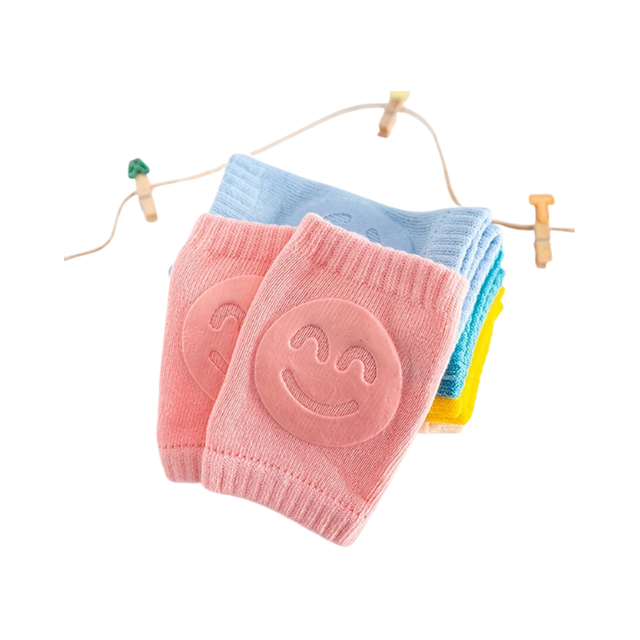 Genouillères antidérapantes pour bébé rampant