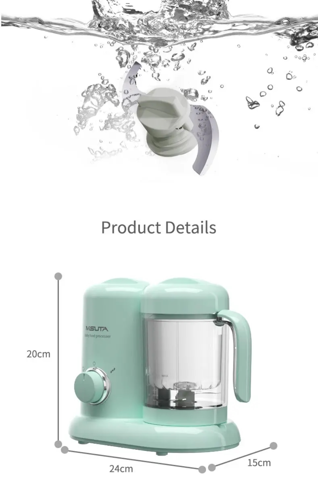 Smart Baby Food Blender
