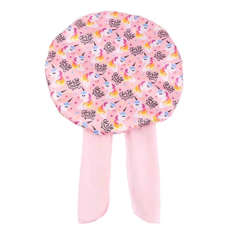 Satin Baby Bonnet with Adjustable Bow Straps