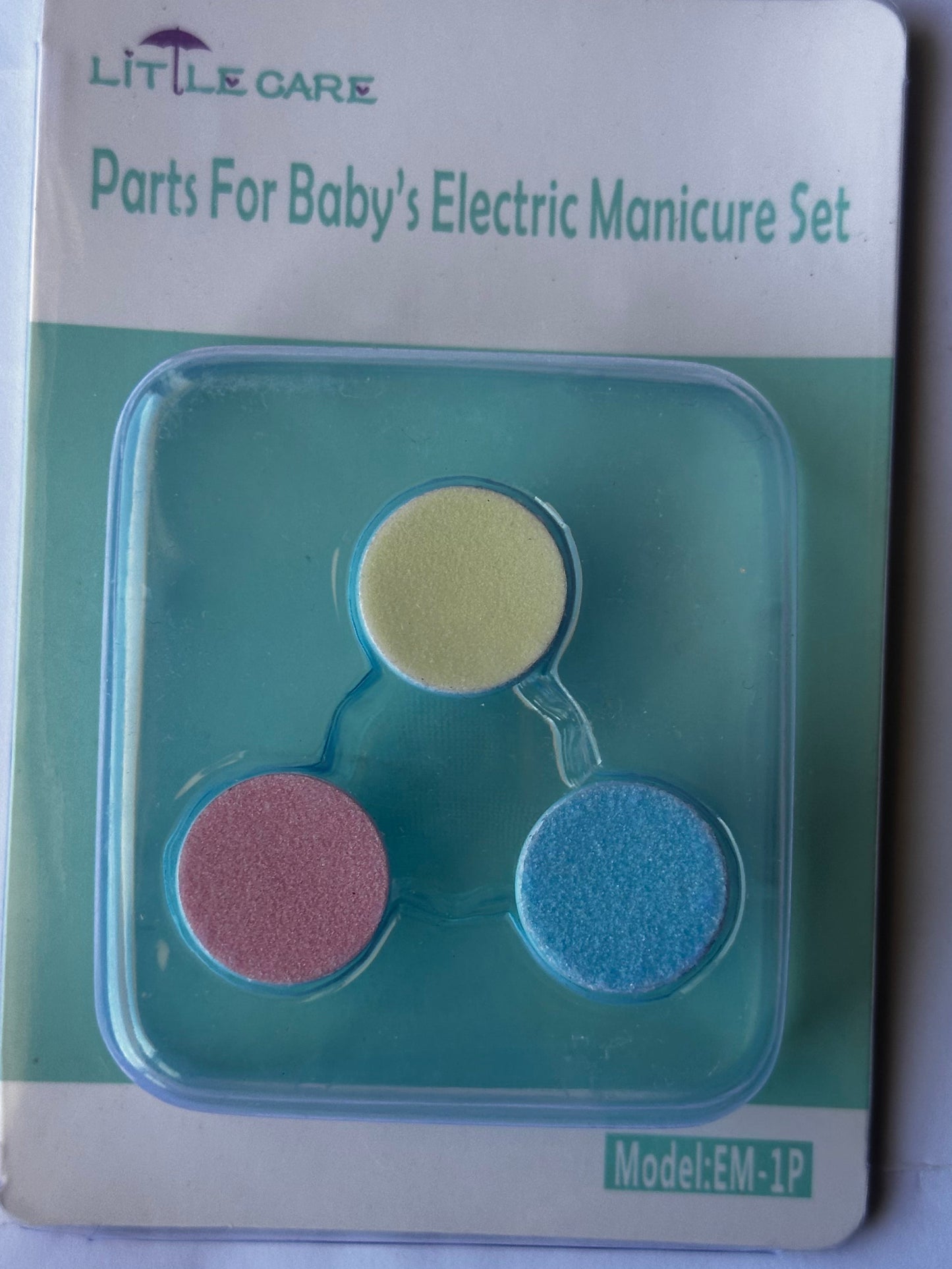 OkapiGlow Baby Nail Grinder Replacement Pads (3-Pack)