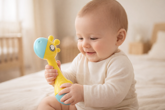 GentleGrip Giraffe Rattle