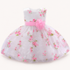 Blush Blossom Baby Party Dress – Floral Pink Occasion Dress