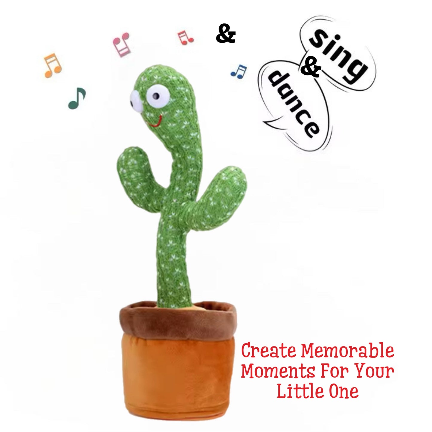 Juguete de cactus bailarín