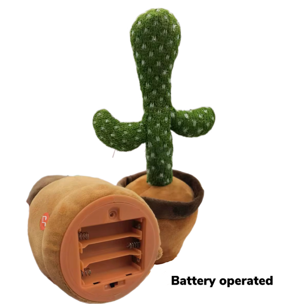 Juguete de cactus bailarín