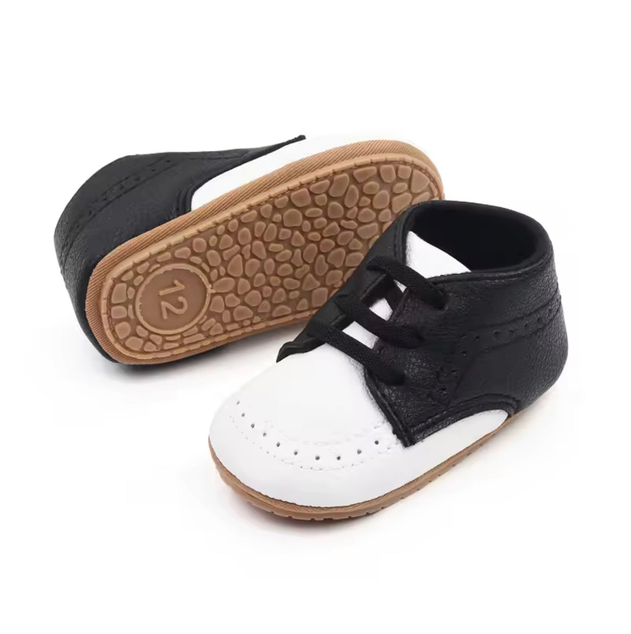 Mini Luxe Soft-Sole Oxford Shoes