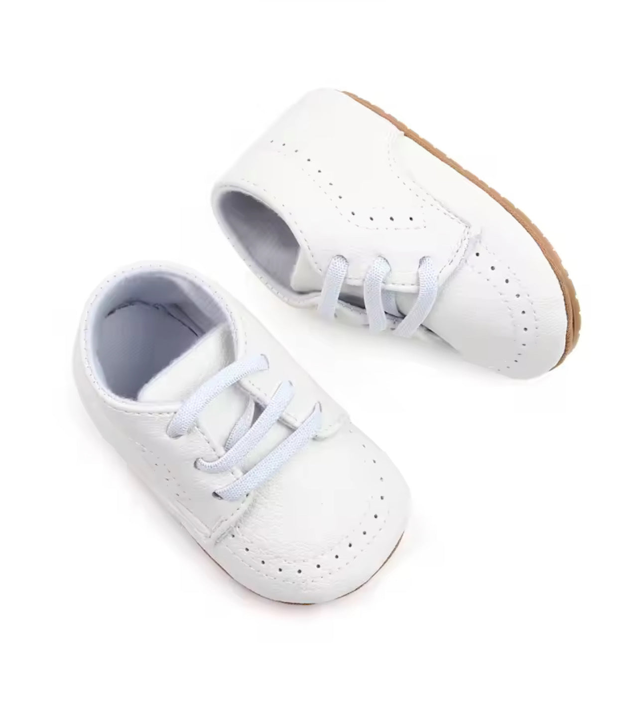 Mini Luxe Soft-Sole Oxford Shoes