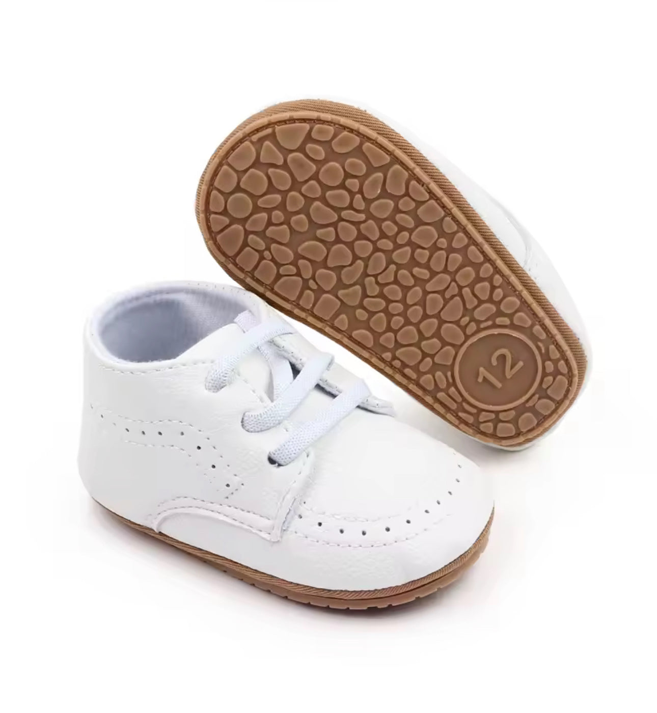 Mini Luxe Soft-Sole Oxford Shoes