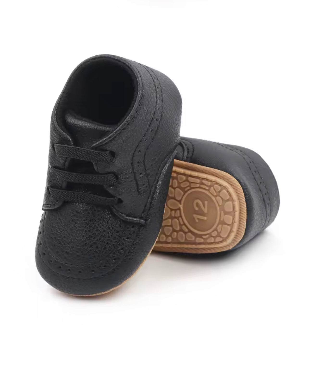 Mini Luxe Soft-Sole Oxford Shoes