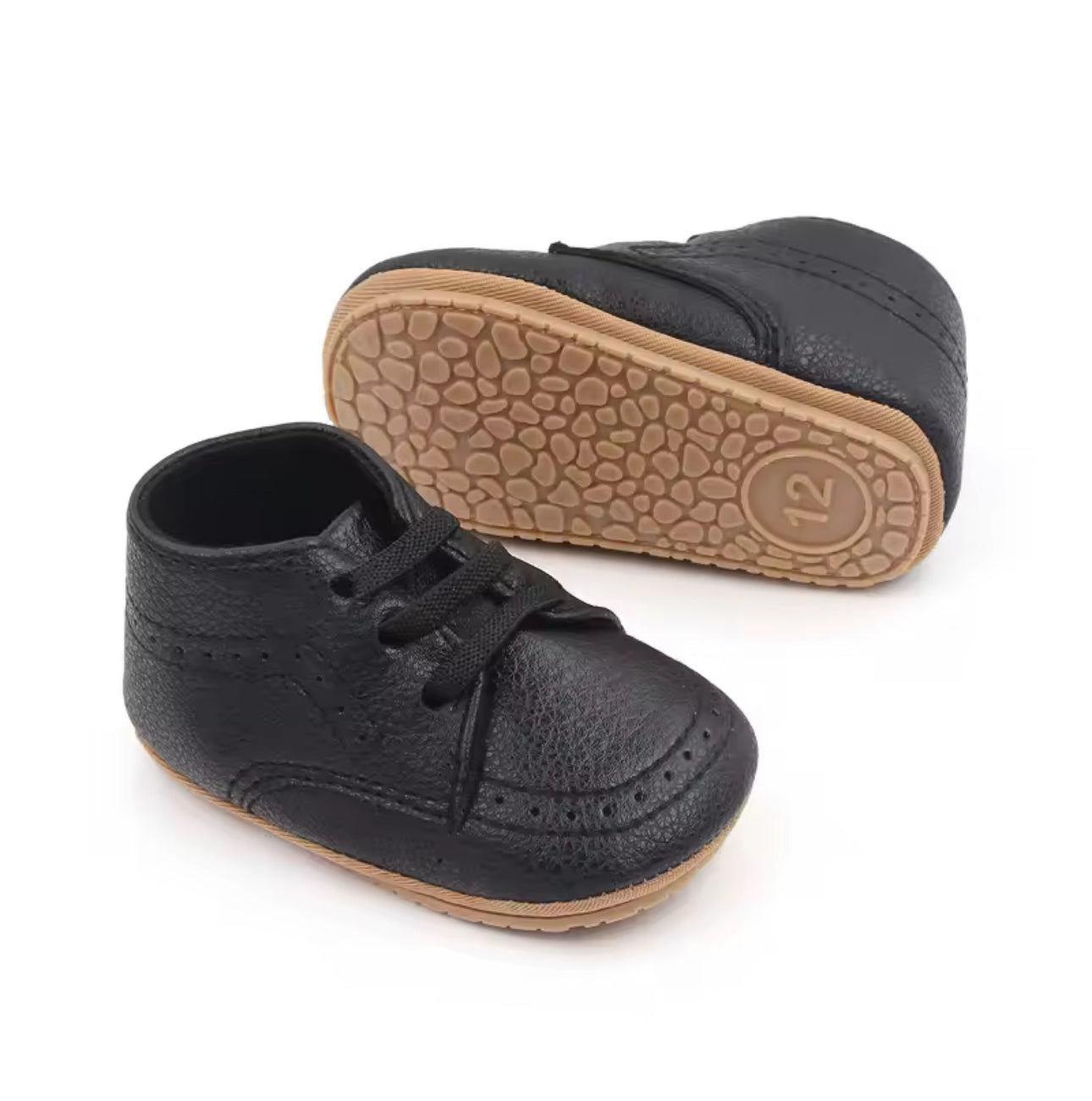 Mini Luxe Soft-Sole Oxford Shoes