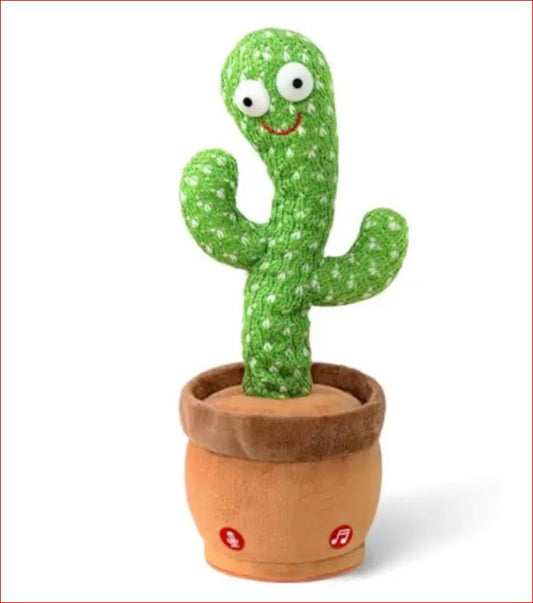 OkapiGlow Dancing Cactus Toy - Interactive Musical & Mimicry Toy for Joyful Play